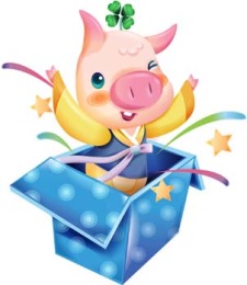 free vector Pig 55