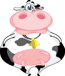free vector Cow 1