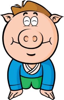 free vector Pig 18