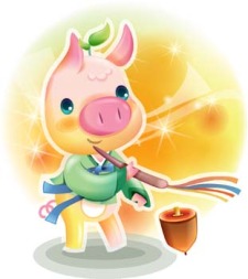 free vector Pig 62