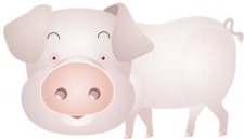 free vector Pig 45