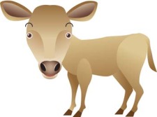 free vector Cow 15