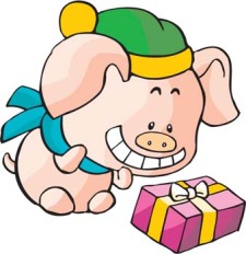 free vector Pig 48