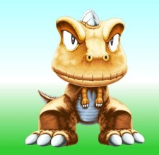 free vector Cartoon small dinosaur