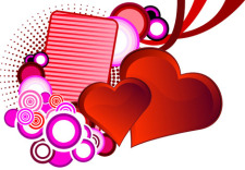 free vector Love And St. Valentines Background Vector Background Heart Hearts