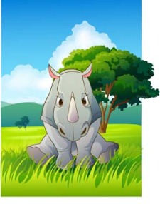 free vector Rhino 3