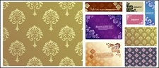 free vector Vector background patterns-27