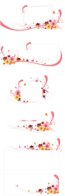 free vector Floral Background