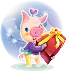 free vector Pig 57