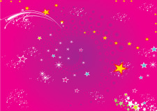 free vector Red Stars Background