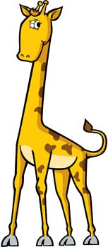free vector Giraflfe 4