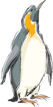 free vector Penguin 2