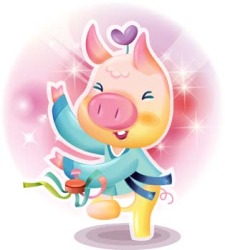 free vector Pig 61