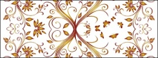 free vector Vector gorgeous patterns background material