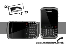 free vector Backberry curve 9300