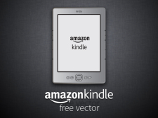 free vector Amazon Kindle 4