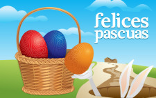 free vector Travesuras del Conejo de Pascuas