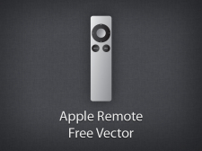 free vector Apple Remote Vector