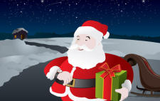 free vector Santa Claus vector