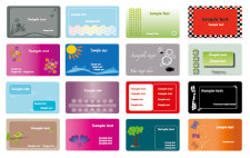 free vector My Business Card Vector Set