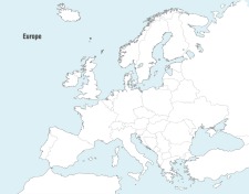 free vector Vector Maps of Europe