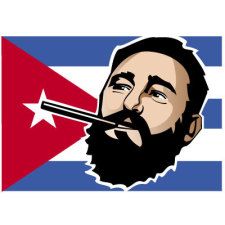 free vector Fidel Castro Vector Illustration