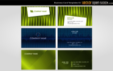 free vector Vector Business Card Templates 02
