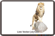 free vector Lion Vector 1