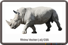 free vector Rhino Vector