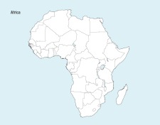 free vector Map Vector of Africa