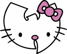free vector Hello Kitty Wu Tang Vector