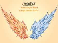 free vector Free Wing Vector Sample