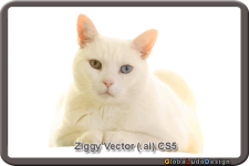 free vector 1. Ziggy Cat Vector