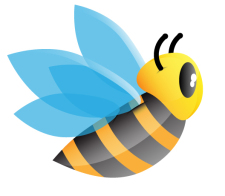 free vector Cute bee