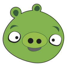 free vector Angry Birds Pig Vector