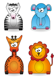 free vector Zoo Animal Vector Pack