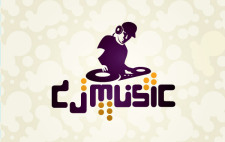 free vector DJ Music Logo