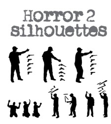 free vector Horror Silhouette -2