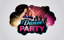 free vector Dance Party Logo