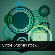 free vector Circles Brush Pack