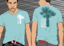 free vector Palmeira Palm Tree Tshirt Vector