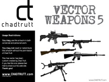free vector Weapons 5