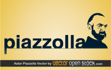 free vector Astor Piazzolla Vector