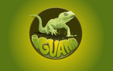 free vector Iguana logo