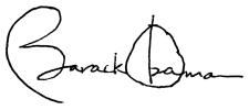 free vector Most powerful autograph in the world. Barack Obama Vector