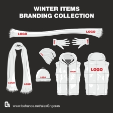 free vector Winter Items Vector Collection