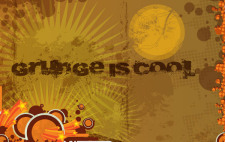 free vector Grunge Brown Background