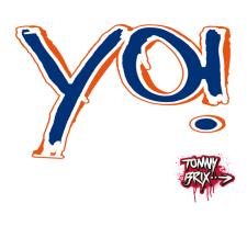 free vector YO! - design Tommy Brix