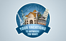 free vector Travel Stamp