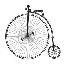 free vector Old Fashioned Bicycle Vector